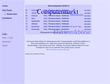 Tablet Screenshot of computermaerkte.info